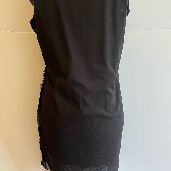 Black Knee Length Cocktail Dress - Picture 3 of 3